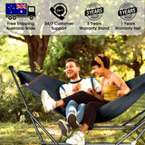 Tranquillo Original Collapsible Hammock with Stand, Black