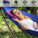 Tranquillo Universal Hammock with Stand, Blue